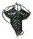 Leaf of Lorien -  silver pendant