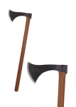 Medieval - Axes and Maces - Axes - Heavy hand-forged axe made of high-quality carbon steel. Delivery includes sturdy wooden handle.
The blade is sharpened.