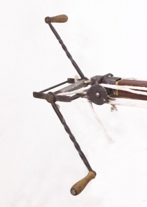 Crossbow with windlass, Medieval - Arcs and Crossbows - Crossbows - Large crossbow with windlass, 15th Century, Very complex reconstruction of a crossbow.