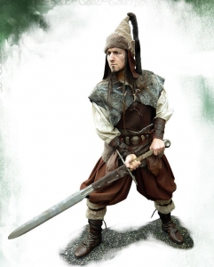 Costume Barbarian, Medieval - Medieval Clothing - Medieval Fantasy Costumes - Barbarian is seen as the archetypal warrior who uses brute strength and raw fury to excel in combat, instead of the honed skills of the fighter.