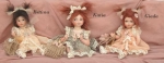 Collectible Porcelain Dolls - Porcelain Dolls (New) - Porcelain bisque dolls collection Montedragone, Size: 24 cm.