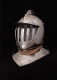 Armours - Medieval Helmets - Armour Burgonet Helmet Very faithful reconstruction of a balaclava with visor, so-called. Burgonet 17th century. The original of this helmet is the Royal Armouries in Leeds, northern England,
