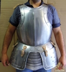 Armours - Medieval Body Armour - Breastplate covering the front of the body and in use in Europe since the first part of the XVth century