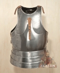Armours - Medieval Body Armour - Cuirass Medieval Front & Back Plate Armor, attached with groundwater in three layers, milanese cuirass, reproduction of armour.