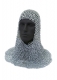 Armature elmi scudi - Parti di Armatura - Cappuccio di maglia, protezione completa della testa, che lascia libera la parte del viso e scende larga sulle spalle.