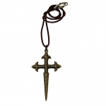 Jewellery - Templar Medieval - The Cross of Santiago, it's the emblem of the military/monastic order of Santiago also known as Order of Saint James of Compostela.