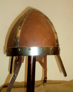 Nasal Helmet, Armours - Medieval Helmets - Wearable helmet, thickness: 1.2 mm

indicate the circumference of the head in the notes