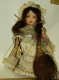 Bambole porcellana da collezione - Personaggi delle Fiabe in porcellana - Bambola in porcellana di bisquit con occhi dipinti. Altezza 21 cm.