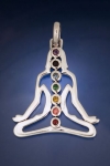 Jewellery - Celtic Jewellery - Chakra pendant to represent the symbol of energy, 925/100. Measurements: 3.5 cm.