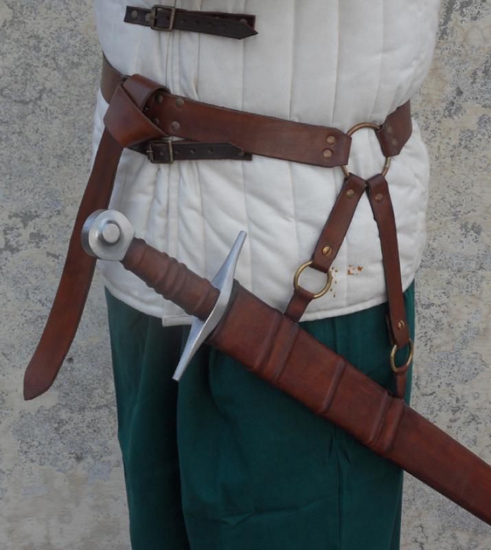 Medieval Sword Belt - AH-4330 - Medieval Collectibles