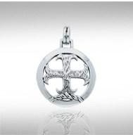 Pendant Templar, Jewellery - Templar Medieval - Templar Cross pendant made of silver 925. Dimensions: 2.5 x 2.5 cm.