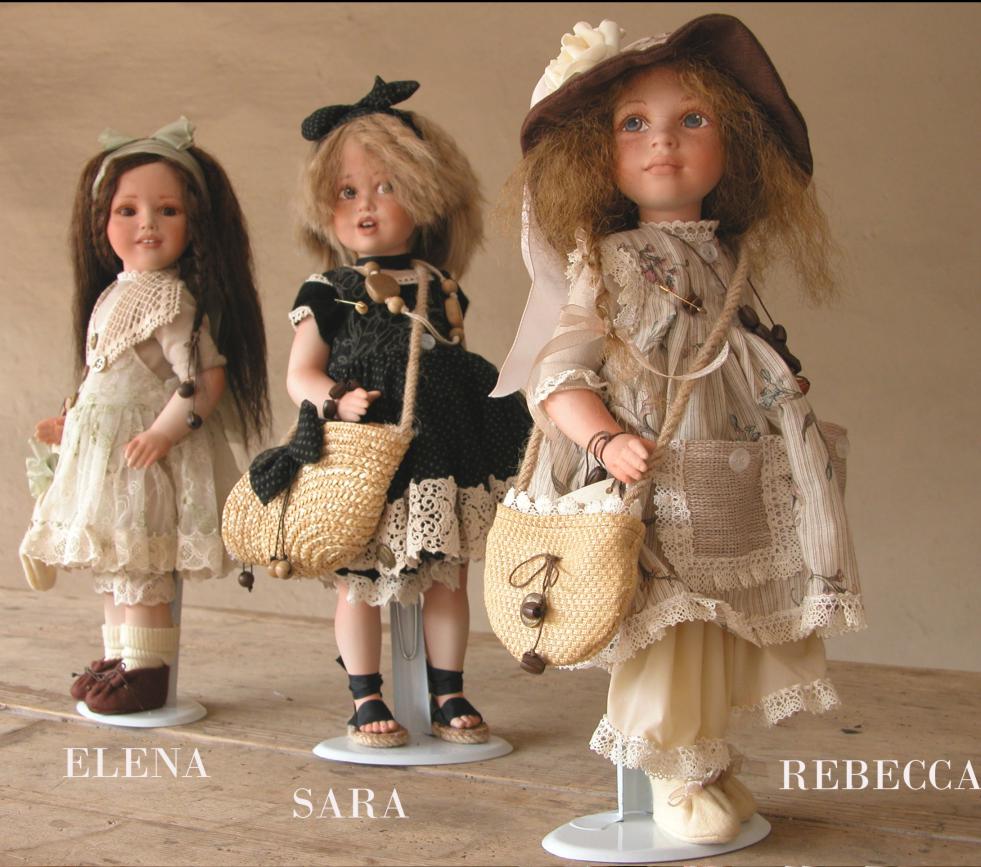 Bambola Rebecca, vendita Bambole porcellana Montedragone - Avalon