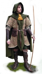 Costume da Elfo guerriero, Medioevo - Abbigliamento medievale - Costumi Fantasy Medievali - Costume elfico guerriero.