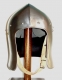 Armature elmi scudi - Elmi medievali - Elmo Indossabile,  spessore:  1,2 mm 

indicare la circonferenza della testa nelle note