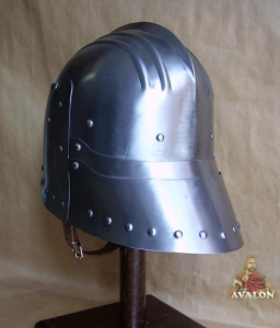 Medieval Helmet Italian, Armours - Medieval Helmets - Wearable helmet, thickness: 1.2 mm

indicate the circumference of the head in the notes