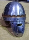 Armours - Medieval Helmets - Norman helmet with mask semi-spherical crown and leather, to protect the head and face, made handmade steel.