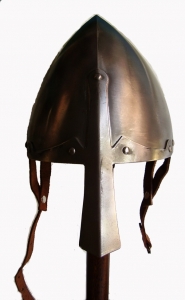 Norman Nasal Helmet, Armours - Medieval Helmets - Wearable helmet, thickness: 1.2 mm

indicate the circumference of the head in the notes