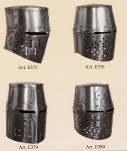 Elmi da cavalieri templari, Armature elmi scudi - Elmi medievali - Elmo Indossabile, spessore: 1,2 mm 

indicare la circonferenza della testa nelle note