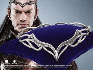 The Headdress of Elrond, World Cinema - Hobbit Jewelry - The Headdress of Elrond reproduction of original crown Elvish, wearable, comes with original packaging,
