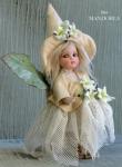Porcelain Fairy Dolls - Porcelain Fairy - Porcelain Fairies (Small) - Fairy Almond - Fairy Porcelain bisque height: 18/24 cm.