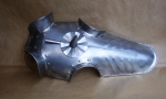 Armours - Medieval Body Armour - Medieval Horse Armor (Chamfron) head protection of the medieval armored horse. Part of horse armor, armor that covered a horses head and face,