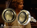 World Cinema - Hobbit Jewelry - BILBO BAGGINS' Button Cufflinks. Comes with box set collection Hobbit.