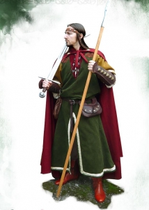 Costume Fighter, Medieval - Medieval Clothing - Medieval Fantasy Costumes - A Fighter is a versatile, weapons-oriented warrior class. The fighter is an adept warrior who fights using skill, strategy and tactics.