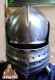 Armours - Medieval Helmets - Medieval Italian Knight Helmet, Helmet Horse fourteenth century used with the armour, equipped with mobile shield with slit for the eyes, ventaglia mounted on pivot pins and equipped with ventilation holes.
