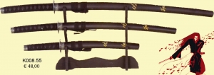 September Katana, Wakizashi And So, Medieval - Katana Oriental Weapons - Set Completi - September reproduction of Japanese swords