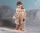 Sibania Porcelain Figurines - Girl porcelain figurine, porcelain sculpture depicting a little girl, Lavinia, height 36 cm (14.2 in), Wonderful porcelain sculpture, entirely handmade in Italy.