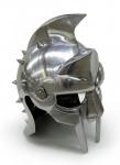 Ancient Rome - Gladiator - Helm of General Maximus in the fight in the Colosseum, with bits of steel to protect the face, wearable