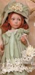 Collectible Porcelain Dolls - Porcelain Dolls (New) - Handmade porcelain bisque doll, height: 42 cm.