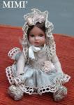 Collectible Porcelain Dolls - Porcelain Dolls - Bisque Porcelain Dolls - Biscuit porcelain doll craft, height: 5.1 in. The porcelain doll is made as shown in the image shown,