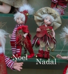Porcelain Fairy Dolls - Porcelain Angels Dolls - Nadal and Noel, Porcelain Doll, All parts are made of bisque porcelain. Costumes are made of the finest fabrics and accessories.