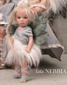 Fairy Fog, Porcelain Fairy Dolls - Porcelain Fairy - Porcelain Fairies (Small) - Montedragone porcelain bisque doll