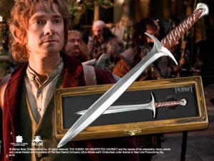 The Hobbit - Sting Hobbit Letter Opener, World Cinema - Hobbit Collection - STING Letter Opener, Authentic miniature reproductions. Comes complete with a collector wood box measuring 10 x 3.5.
