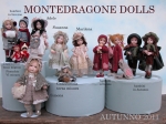 Collectible Porcelain Dolls - Porcelain Dolls (New) - Collectible dolls porcelain bisque, height 29 cm (11.4 in)