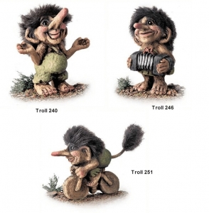 Offerta 3  trolls 240-246-251, Troll  NyForm - Troll NyForm Offerte - L'offerta comprende i Trolls: 240 - 246 - 251.