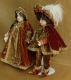 Bambole porcellana da collezione - Bambole porcellana Montedragone - Bambola in porcellana di Bisquit. Altezza 34 cm.