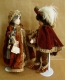 Bambole porcellana da collezione - Bambole porcellana Montedragone - Bambola in porcellana di Bisquit. Altezza 34 cm.