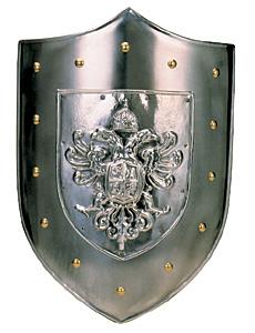 Imperial Shield, Armours - Medieval shields - Form in use in the fifteenth century in France.
