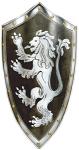 Armours - Medieval shields - Rampant lion shield, produced by Marto Toledo.