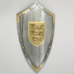 Armours - Medieval shields - Shield depicting the arms of England and that is three lions.