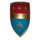 Armature elmi scudi - Scudi medievali - Il tuo scudo personalizzato con i colori del tuo stemma di famiglia, inviandoci il bozzetto e/o immagine da realizzare.