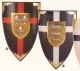 Armours - Medieval shields - Ornamental triangular shield.