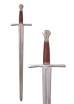 Swords and Ancient Weapons - Weapons forged to hand - Sword combat, model Battle Ready. One Hand Sword with fish tail pommel the blade of this new collection of swords are made of carbon steel.