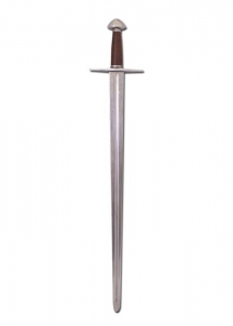Norman Longsword, battle-Ready, Swords and Ancient Weapons - Weapons forged to hand - One-handed sword, battle-ready, Sword combat, Norman Longsword, battle-ready
Top - 11th/12th Century Norman longsword with a thirty inch fullered blade.