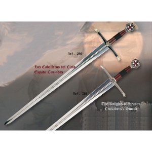 Templar sword, Swords and Ancient Weapons - Templar Swords - Templar sword, medieval sword twelfth century, decorated with symbols characteristic of the crusaders.