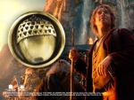 World Cinema - Hobbit Jewelry - BILBO BAGGINS' Button Pin. Comes with box set collection Hobbit.