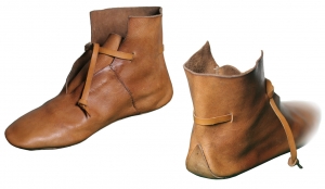 Viking Boots X sec., Medieval - Medieval Clothing - Medieval shoes boots - Viking Boots X sec. Made entirely by hand using medieval techniques.